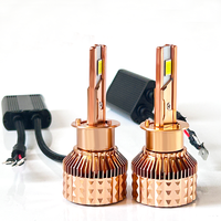 Prix d'usine, aluminium aéronautique, 140W, 13000LM, H4, 9006, H7, ampoule LED Canbus pour voiture, ampoule LED pour phare, ampoule LED pour phare 9005