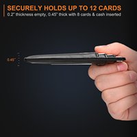 Porte-cartes de crédit court en cuir véritable pour hommes, personnalisé, avec porte-monnaie mini, multi-cartes, ultra-fin, RFID