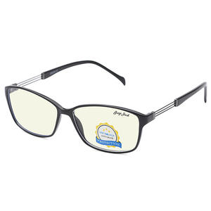 แว่นตากรอบสี่เหลี่ยมสีเทาแจ็คสแควร์สีดำ TR90 ป้องกันแสงสีฟ้า แว่นอ่านหนังสือสำหรับทุกเพศ รุ่น 5137 - Product Image 1