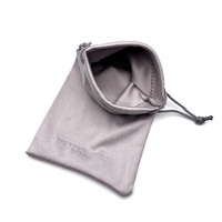 Sac anti-poussière pour lunettes de soleil, pochette intérieure souple pour bijoux en microfibre, cosmétique personnalisée