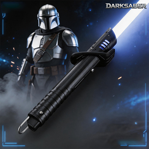 Sable de Luz Mandaloriano de Metal con Empuñadura Suave, para Duelos, Espada Láser de Juguete para Cosplay, Directo de Fábrica - Product Image 1