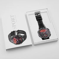 Reloj inteligente AK75 con linterna, pantalla grande de 1,9 pulgadas, llamada BT, frecuencia cardíaca, oxígeno en sangre, relojes deportivos para hombres, reloj inteligente de 700Mah
