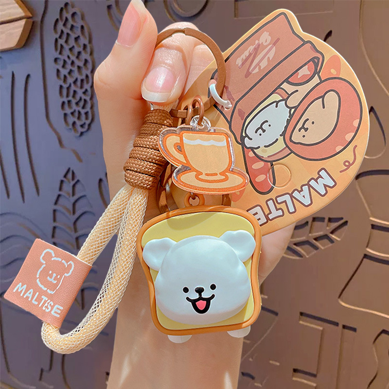 Emballage amusant de sac de dessert pour chiot, couvre-chef, toast et opp