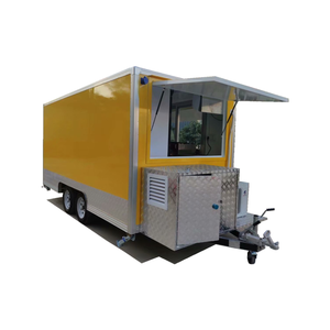 En iyi kalite mobil kahve kiosk tuk tuk gıda sepeti catering römorklar mobil yemek satış römorku - Product Image 2