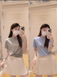 T-Shirt MUTIAN di Alta Qualità a Girocollo con Maniche Corte, Maglietta Personalizzata in Cotone da Uomo, T-Shirt da Donna Ricamata, Maglietta da Uomo #RL-046 - Product Image 5