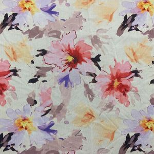 Muestra <span class=keywords><strong>gratis</strong></span> de malla de 4 vías de punto elástico personalizado poliéster Spandex Floral impresión Digital Power Net tela de malla para traje de baño - Product Image 3