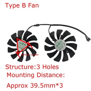 GA91S2H, refroidisseur de GPU, ventilateur de carte graphique, PLD09210S12HH, pour AFOX Radeon RX 5500 6600 <span class=keywords><strong>XT</strong></span> <span class=keywords><strong>RX5500</strong></span> RX6600 - Product Image 5