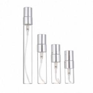 Flacons pulvérisateurs carrés en verre pour parfum, 2ml-10ml, mini atomiseurs avec sérigraphie, échantillons disponibles en gros - Product Image 1