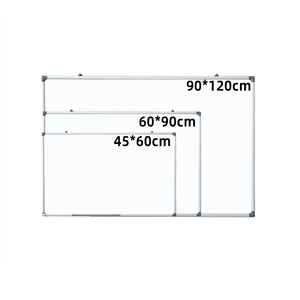 Tableau blanc magnétique double face effaçable à sec avec cadre en aluminium Tableau blanc suspendu au mur - Product Image 6