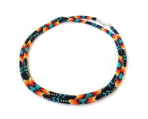 Collar de Cuerda con Cuentas de Moda - Product Image 1