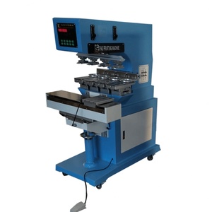 High-End 4-Color Semi-Automatic <b>Pad</b> <b>Printer</b> Label & Tube & Paper New Closed Ink Cup USB Connectivity 1 Year Warranty - Product Image 5