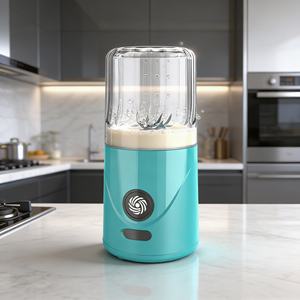 Mini-mixeur électrique portable 260 ml, alimenté par batterie USB, robuste, 2 lames, sans BPA, étanche, pour smoothies et glace pilée - Product Image 5