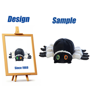 Shengye China CPC ASTM Facoty OEM High Quality Custom 15CM 20CM 30CM Soft Cartoon <strong>Plush</strong> Insect Spider Animal Stuffed Doll