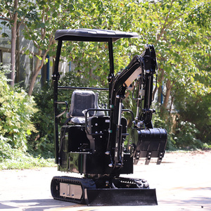 Nouvelle mini-excavatrice sur chenilles de 800 kg, hydraulique HYDAC, commande PLC, pour travaux en espace restreint, haute efficacité, certifiée CE/EPA - Product Image 3