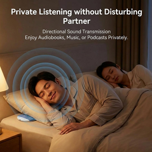 Altavoz para Debajo de la Almohada, Recargable, para Dormitorio, Sala de Estar, con Batería de 200 mAh, Altavoz de Cojín Portátil con Sonido HiFi y Temporizador - Product Image 6