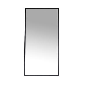 K & B <span class=keywords><strong>appendiabiti</strong></span> decorativo con cornice in acciaio inossidabile singolo vetro all'ingrosso grande abito da parete grande specchio a tutta lunghezza - Product Image 3