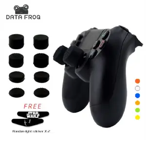 Data Frog Joystick Grips Silicone Analog ThumbStick For PS3/PS4 Thumb Grip For PS4 controller silicone Replacement Part