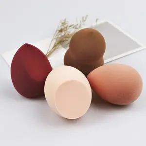 2020 Baru Private Label Super Lembut Lateks Berkualitas Tinggi Gratis Kosmetik Puff Make Up Sponge Makeup Sponge