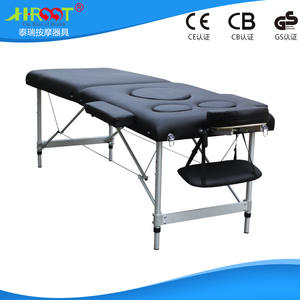 Camas de Belleza de Aleación de Aluminio PT08 al por Mayor de Fábrica, Camas Portátiles para Masajes de Salud y Maternidad, Camas de Fisioterapia Plegables - Product Image 2