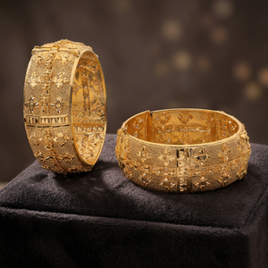 Brazalete chapado en oro teñido, Brazalete de moda, Brazalete chapado en oro teñido de latón, Brazalete chapado en oro indio, Joyería chapada en oro, Oro Joyería - Product Image 6