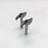 Outil de découpe du bois en diamant TUOKE TK888 12x62x15.5, foret pour routeur PCD, fraise de type V