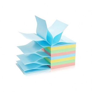 Blocs de notes autocollants en papier coloré personnalisés en gros – Faciles à coller pour les études, le travail, le bureau et les fournitures de rentrée scolaire - Product Image 2