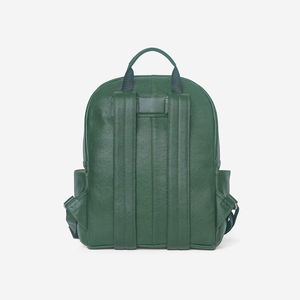 Low Price Genuine <b>Leather</b> <b>Backpack</b> Unisex Softback Minimalist Design Zipper Closure Daily <b>Large</b> Capacity <b>Backpack</b> - Product Image 5