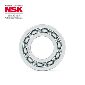 ตลับลูกปืนเม็ดกลมร่องลึก Nsk รุ่น 6300 ขนาด 10x35x11 มม. P0 แถวเดียว ไม่มีซีล ผลิตจากเหล็กโครเมียม สำหรับโรงงานผลิต - Product Image 1