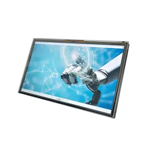 1080P HD touch screen monitor 21.5/23.8/27/32 polegadas 75Hz 8Bit LCD painel HDMI VGA USB DVI industrial monitor