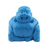 Cristaux de Quartz HZ, Meilleures Ventes, Sculpture de Bouddha en Jade Vert Chinois, Statue Sculptée en Améthyste, Pendentif Gemme Rire, Fengshui