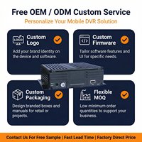 MDVR mobile 4 canaux 1080P avec détection d'angle mort 360° BSD, caméra de recul, 4G GPS, garantie 1 an pour camions, bus et flottes de véhicules