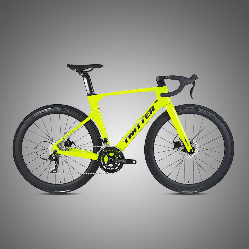 Twitter R10 ロードバイク Carbon Fiber 24 Speed Road Bike with Disc Brake & EPS Technology