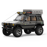JXC LR1802 1/18 Voiture RC tout-terrain autorisée à l'échelle réelle 2.4G, camion d'escalade à moteur brushless entièrement proportionnel avec lumières