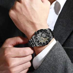 Reloj Deportivo de Lujo VAVA VOOM 2734 para Hombre, Movimiento de Cuarzo, Correa de Acero Inoxidable, Cristal, Resistente al Agua, Cronógrafo, Ligero - Product Image 5