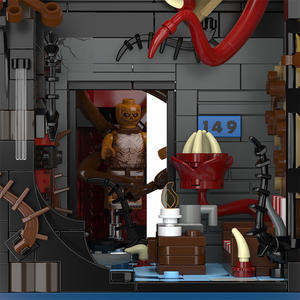 Kit de construction Hot Selling Stranger Things Book Nook en plastique ABS, ensemble de blocs de construction, <span class=keywords><strong>maison</strong></span> de poupée, kit de coin de lecture avec lumière - Product Image 5