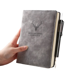 Cuaderno de oficina de negocios de cuero PU de tapa dura personalizado con - Product Image 1