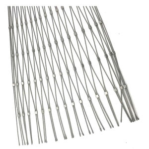 <span class=keywords><strong>Pince</strong></span> croisée de câble de câble métallique d'acier inoxydable de treillis de mur - Product Image 1