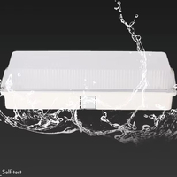Luminaire d'urgence LED IP65 à montage mural, autonomie de 1,5 heure, lampe d'urgence autonome anti-UV 40W, directement du fabricant