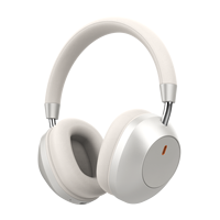 Headphone Nirkabel Peredam Kebisingan Aktif PJT-BEP2308 dengan Daya Tahan Baterai Lama, Headset Nirkabel dengan Bantalan Telinga Super Lembut