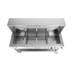 Electric Stainless Steel Steam <b>Table</b> Food Warmer - Product Image 3