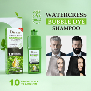 Emballage cosmétique personnalisé, colorant capillaire naturel à la bouille de sel noir, coloration rapide, 100% de couverture des cheveux gris - Product Image 5