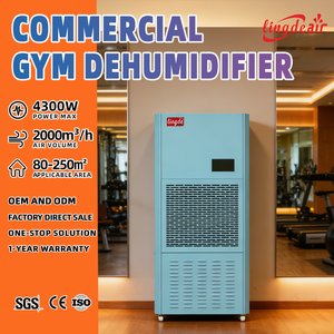 Deshumidificador Profesional para Gimnasios Comerciales |   Para Gimnasios/Suelos de Gimnasios/Vestuarios |   Control Especializado del Sudor y la Humedad - Product Image 1