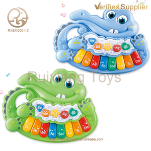 Juguete Musical Educativo para Bebés, <span class=keywords><strong>Piano</strong></span> Electrónico con Diseño de Panda de Dibujos Animados, Set de Juego para Bebés - Product Image 2