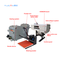 Machine d'imprimante numérique de vinyle de transfert de chaleur de film en plastique d'ANIMAL FAMILIER avec secouer la machine de poudre imprimante DTF tête d'impression i3200