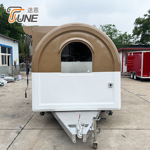 Luxury Multi Function Small Round Mobile Food Truck Commercial Vending Trailer for Europe - Product Image 3