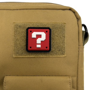 Parche de Goma Luminoso con Forma de Signo de Interrogación 3D de PVC Suave al por Mayor, Insignia de Moral para Mochila, Prenda, Manualidades - Product Image 2