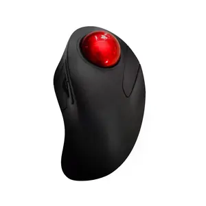 Nieuwste Ergonomische Draadloze Trackball Muis Oplaadbare Ergonomische Computermuis Volgen Draadloze Muis