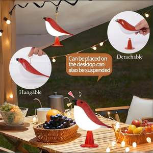 Lampe <span class=keywords><strong>de</strong></span> <span class=keywords><strong>table</strong></span> en forme d'animal mignon pour chambre d'enfant Lampe <span class=keywords><strong>de</strong></span> bureau tactile à intensité variable Veilleuse Diffuseur d'arômes sonores Carré écologique - Product Image 3