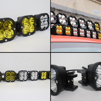 Kit d'éclairage LED tout-terrain pour UTV/4x4: barre modulaire articulable + feux de circulation diurne