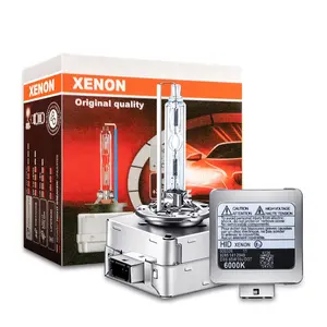 XENON BULB kit laser carro 4300K 5000K 6000K Lâmpada xenon D1 D2 D4 D3 D3S halogênio & xenon faróis lâmpada HID lâmpada do farol do carro